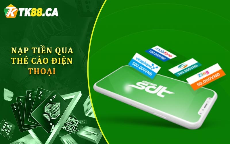 Nạp tiền qua thẻ cào điện thoại Nạp tiền qua thẻ cào điện thoại