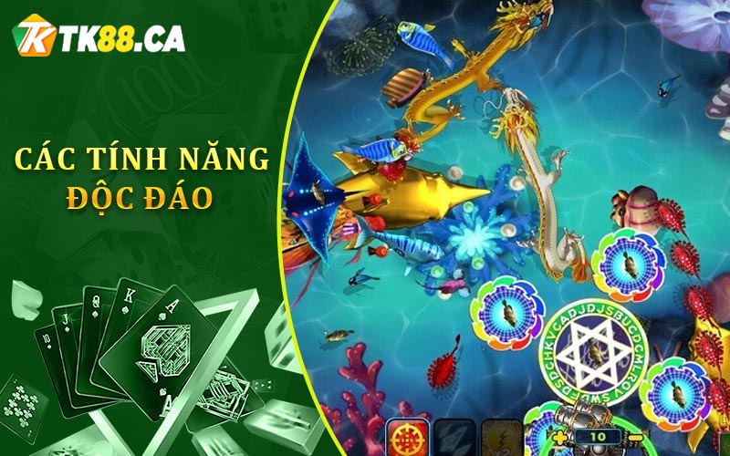 Các tính năng độc đáo của bắn cá ăn xu tại TK88 Các tính năng độc đáo của bắn cá ăn xu tại TK88